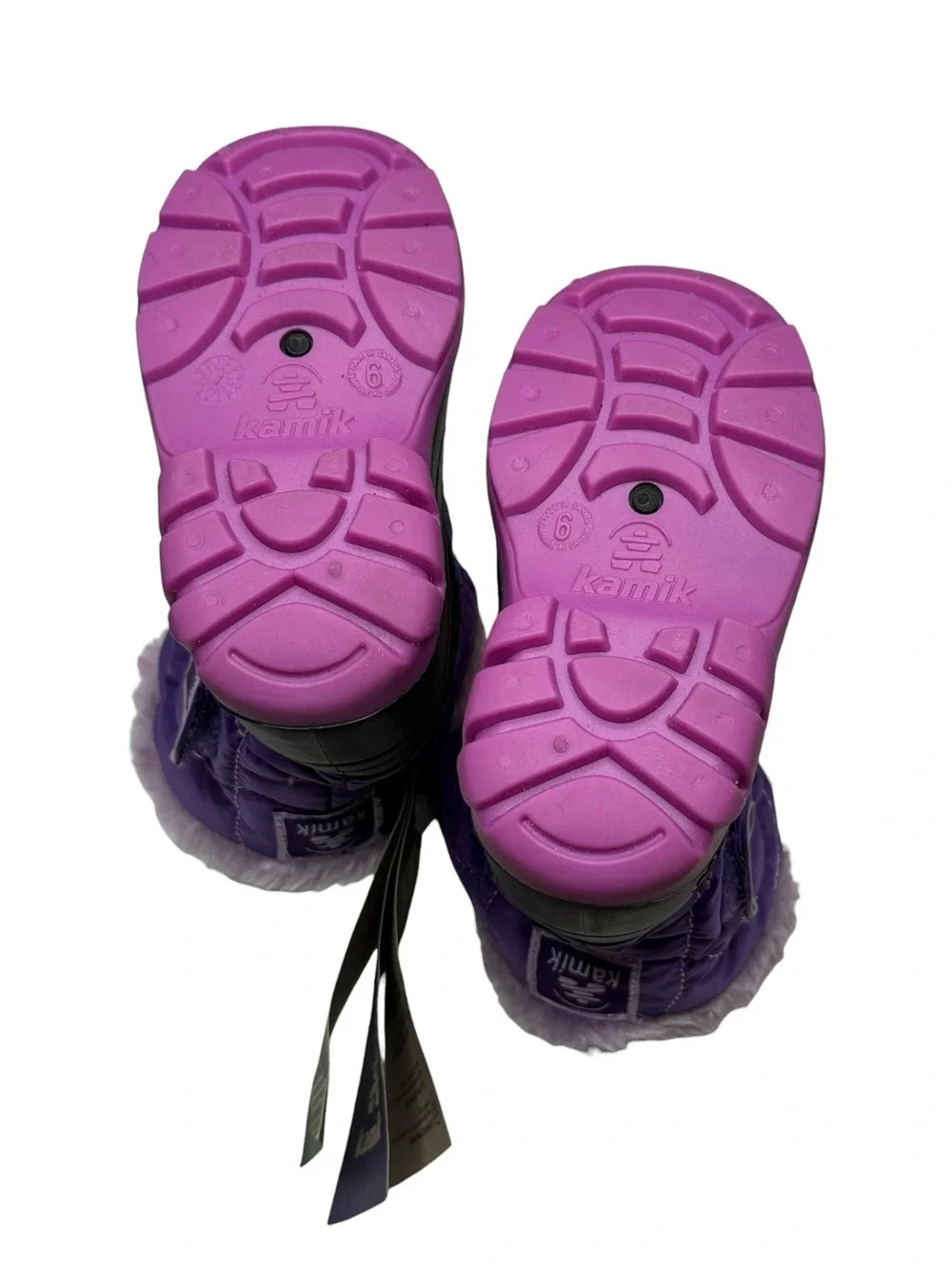 new Kamik ✪ Snowbug Waterproof Ski Snowboard Snow Rain Boot ✪ Purple ✪ Infant 6